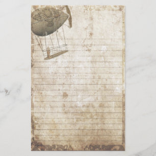 Steampunk Briefpapier - wo Gedanken Flug nehmen