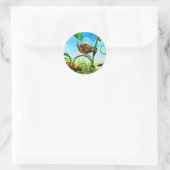 Steampunk - Bugs - Evolution braucht Zeit Runder Aufkleber (Tasche)