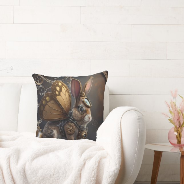 Steampunk Bunny Kissen (Liege)