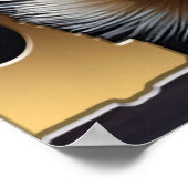 Steampunk Bunny Poster (Ecke)