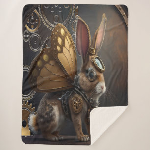 Steampunk Bunny Sherpadecke