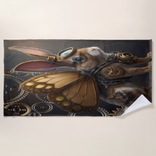 Steampunk Bunny Strandtuch