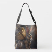 Steampunk Bunny Tragetaschen Mit Langen Trägern (Rückseite)