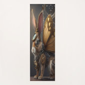 Steampunk Bunny Yogamatte (Vorderseite)