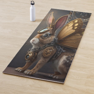 Steampunk Bunny Yogamatte