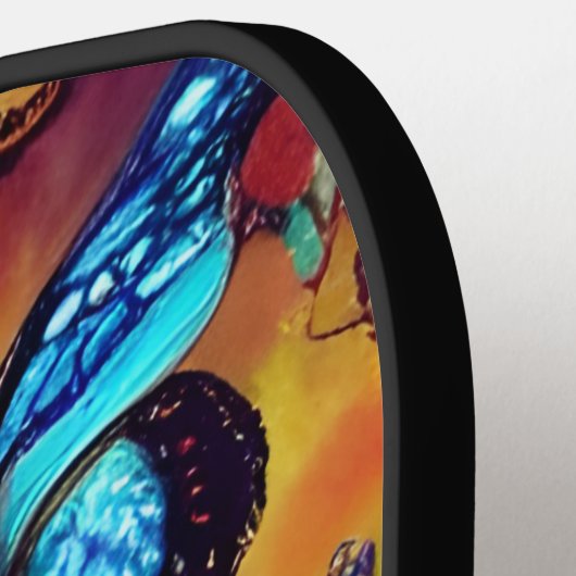 Steampunk Butterflies Pattern Pickleball Schläger (Linke Seite)