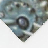 Steampunk Butterfly Fleecedecke (Ecke)