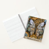 Steampunk Butterfly Notizblock (Innenseite)