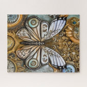Steampunk Butterfly Puzzle (Horizontal)