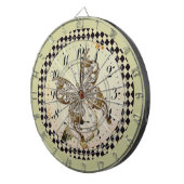 Steampunk Butterfly Round Dartscheibe (Vorderseite rechts)