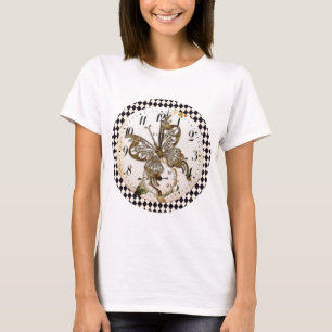 Steampunk Butterfly Round T-Shirt
