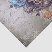 Steampunk Butterfly Seidenpapier (Detail)