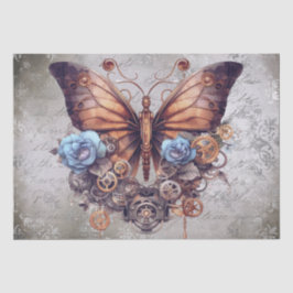 Steampunk Butterfly Seidenpapier