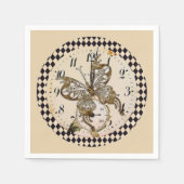 Steampunk Butterfly Serviette (Vorderseite)
