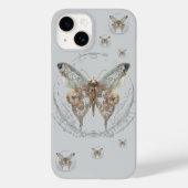 Steampunk Butterfly Shirt  Case-Mate iPhone Hülle (Rückseite)