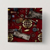 Steampunk Button (Vorderseite)