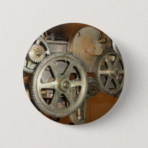 Steampunk Button