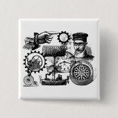 steampunk button (Vorderseite)