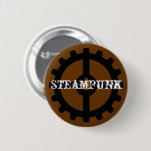Steampunk Button (Vorne & Hinten)