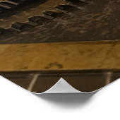 Steampunk Camera Poster (Ecke)