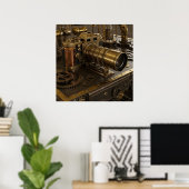 Steampunk Camera Poster (Heimbüro)