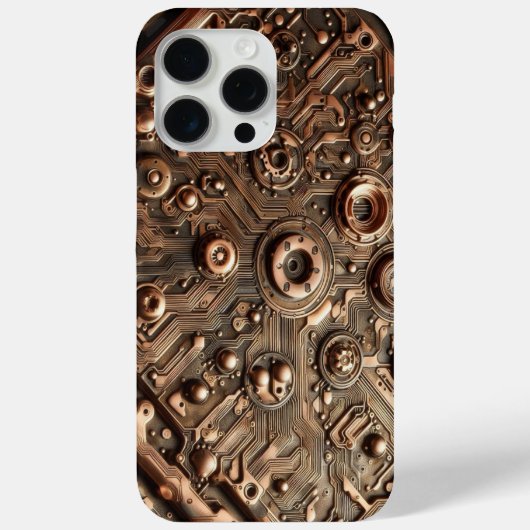 Steampunk-Camouflage, Camouflage Case-Mate iPhone Hülle (Rückseite)