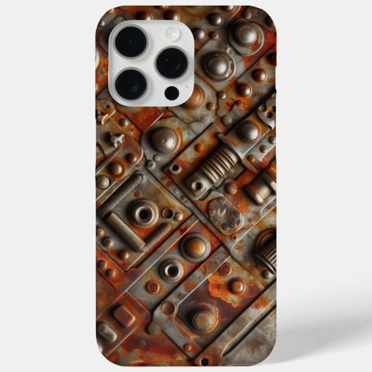 Steampunk-Camouflage, Camouflage Case-Mate iPhone Hülle (Rückseite)