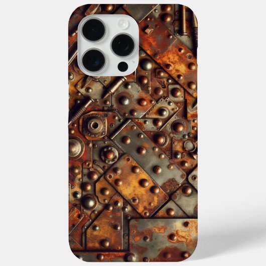Steampunk-Camouflage, Camouflage Case-Mate iPhone Hülle (Rückseite)
