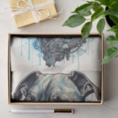 Steampunk Cane Corso 3 Dekoupage Paper Seidenpapier (Geschenk)