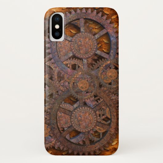 Steampunk Case-Mate iPhone Hülle (Rückseite)