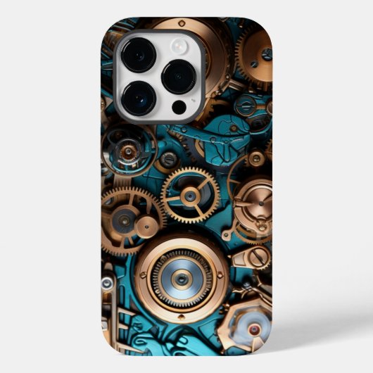 Steampunk Case-Mate iPhone Hülle (Rückseite)