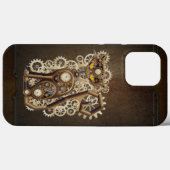 Steampunk Cat Case-Mate iPhone Hülle (Rückseite (Horizontal))
