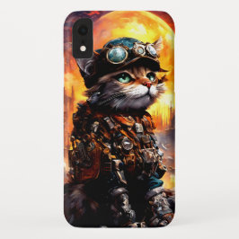 Steampunk Cat II Case-Mate iPhone Hülle