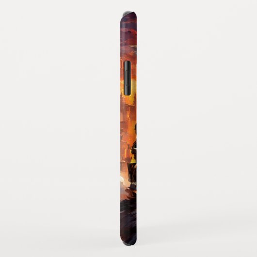 Steampunk Cat II Case-Mate iPhone Hülle (Hinten/Rechts)