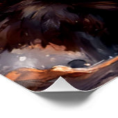 Steampunk Cat II Poster (Ecke)