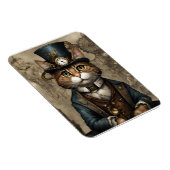 Steampunk Cat Magnet (Rechte Seite)