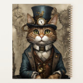 Steampunk Cat Planer (Rückseite)