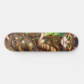 Steampunk Cat Skateboard (Horizontal)