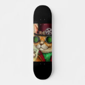 STEAMPUNK CAT SKATEBOARDS (Vorne)