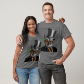 Steampunk Cat - Top Hut und rot-gelbe Brille (Unisex)