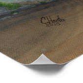 Steampunk Cat Viktorianisch Portrait Gothic Fantas Poster (Ecke)