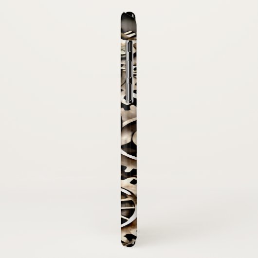 Steampunk Cat Wearing Goggles - iPhone X Case (Hinten/Links)