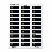 Steampunk Celestial Address Labels (Vorne)