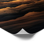 Steampunk Celestial Art Poster (Ecke)