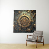 Steampunk Celestial Art Tapestry Wandteppich (Beispiel)