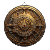 Steampunk Celestial Dartboard Dartscheibe (vorne)