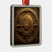 Steampunk Celestial Ornament Aus Metall (Rechts)