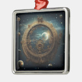 Steampunk Celestial Ornament Aus Metall (Links)