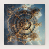 Steampunk Celestial Puzzle (Horizontal)