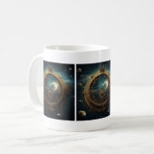 Steampunk Celestial Tasse (Vorderseite Links)
